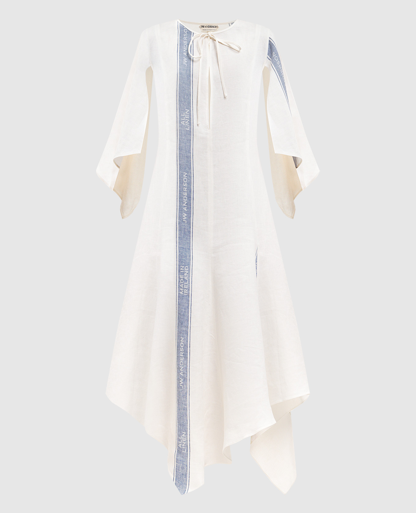 

Ivory linen dress JW Anderson, Beige