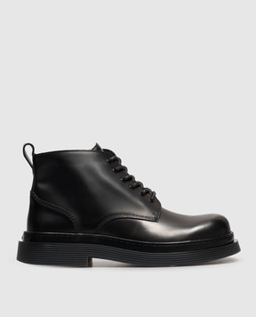 Ami Paris Black leather boots HSV848AL0122