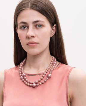 Dolman Bijoux Pink necklace 75182
