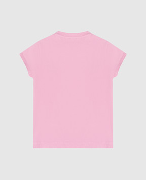 Balmain Children's pink t-shirt BY8A41Z32771214