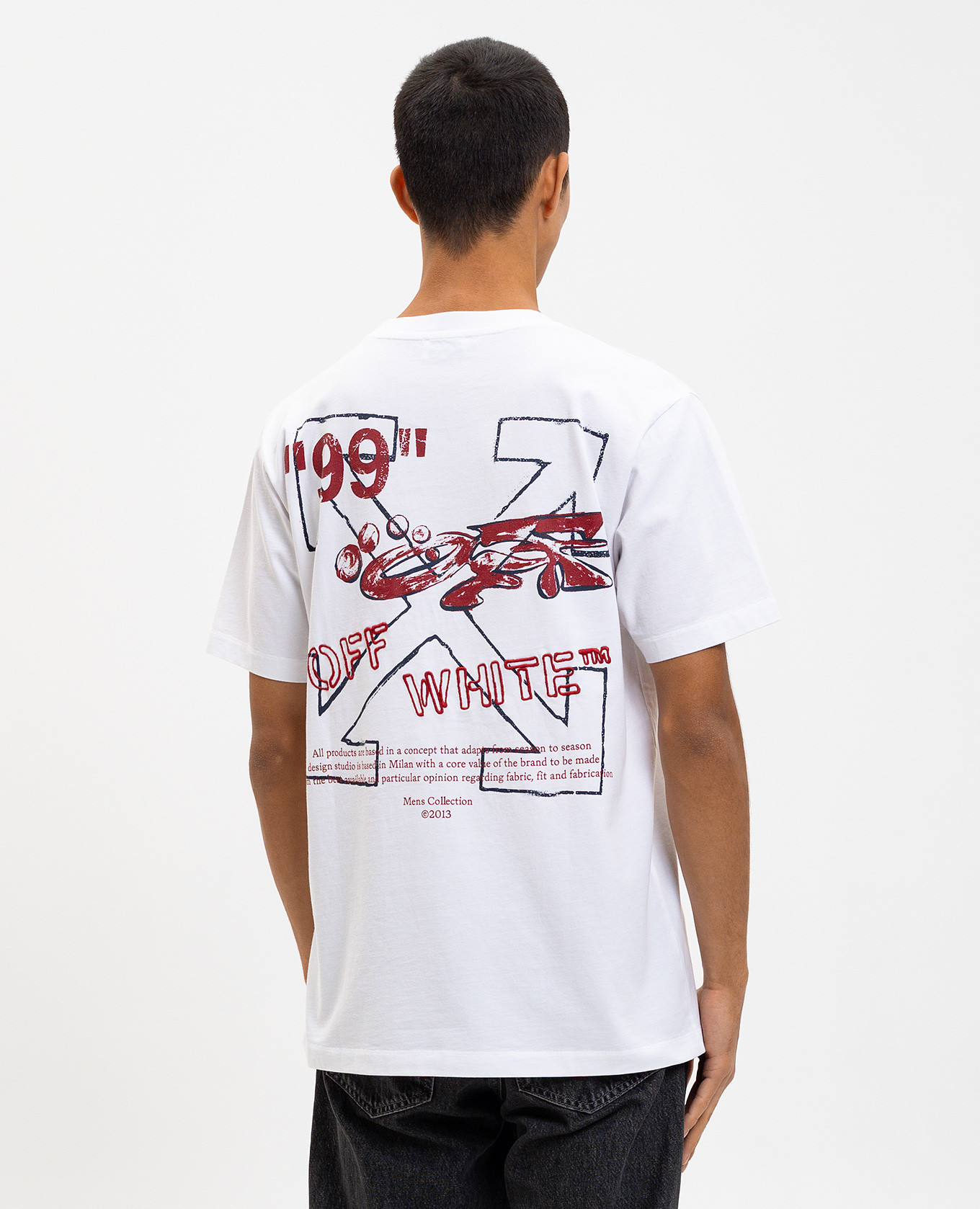 

White T-shirt with print Off-White