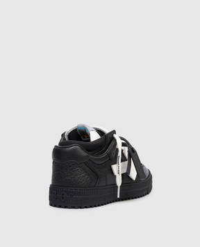 Off-White Black leather sneakers 3.0 Floating Arrow OMIA244S26LEA001