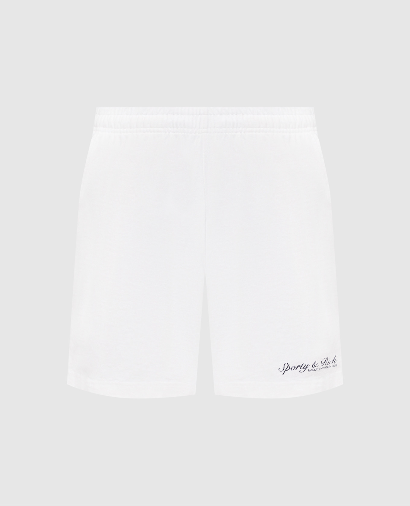 

Ivory shorts with logo print Sporty & Rich, Beige