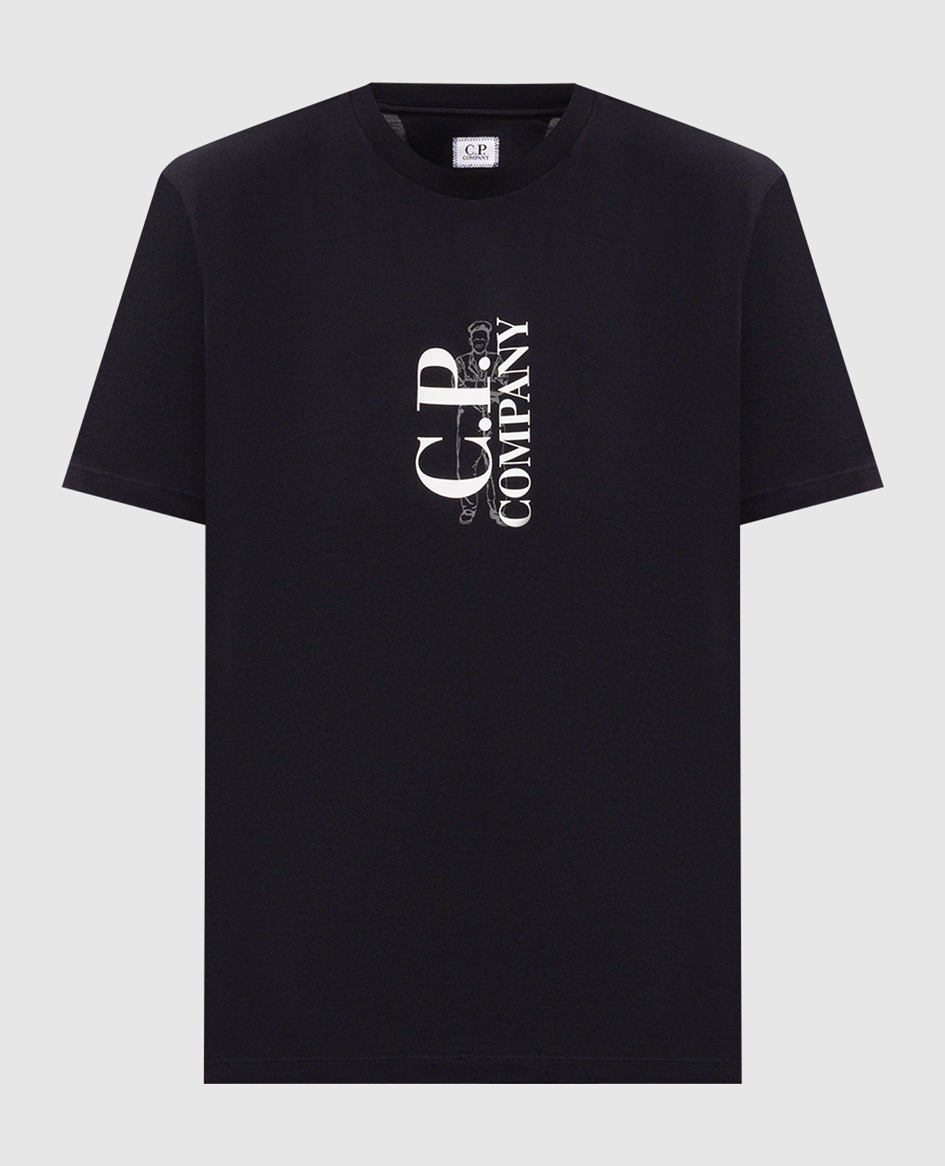 Blue T-shirt with logo