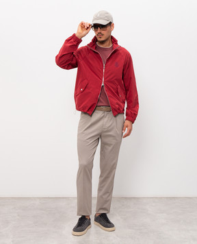 Brunello Cucinelli Pink t-shirt with edging M29805200