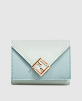 Fendi Green FF Diamonds leather wallet 8M0559ALV4