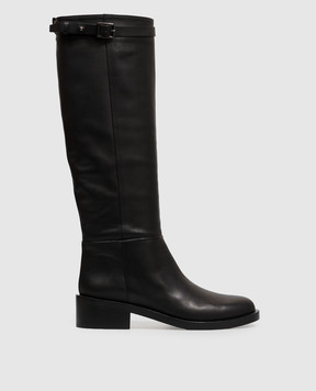 Doucal's Black leather boots DD8948BLLEUF289