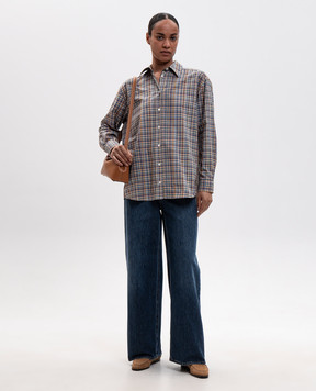 Toteme Checkered shirt 263WRT0480FB0694