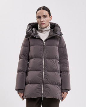 MooRER Brown CARINZIA down jacket CARINZIAOS