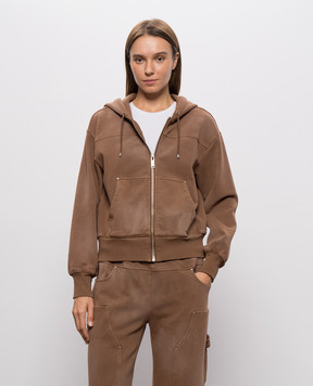 3.1 Phillip Lim Brown sports jacket F26110423TFT