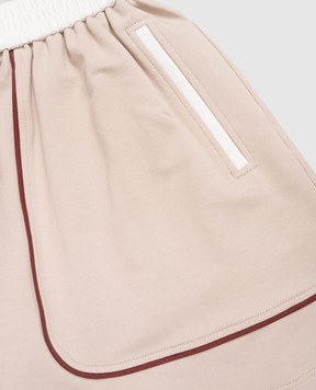 Brunello Cucinelli Children's beige shorts BH827E658B