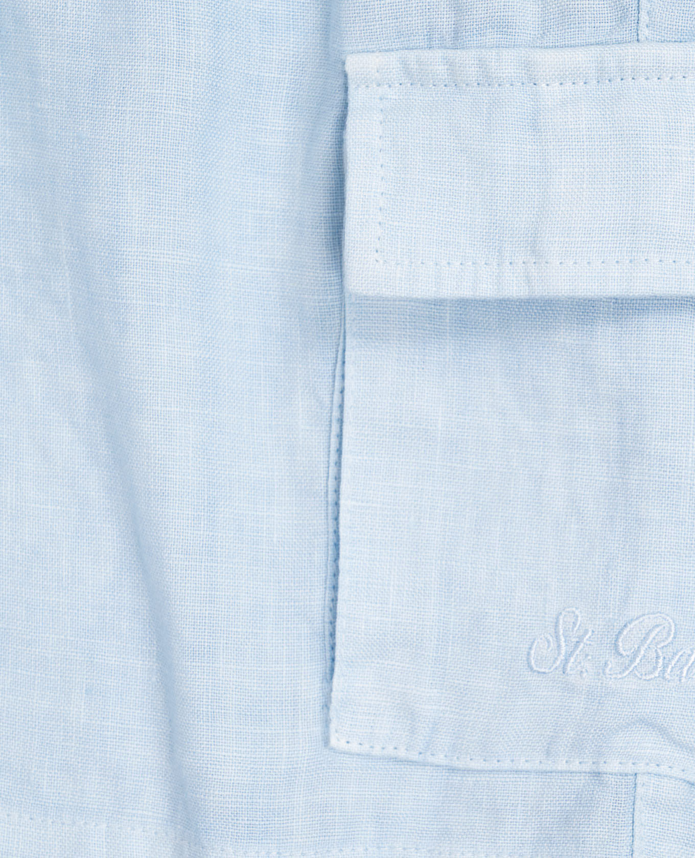

Marseille children's blue linen shorts MC2 SAINT BARTH, Light blue