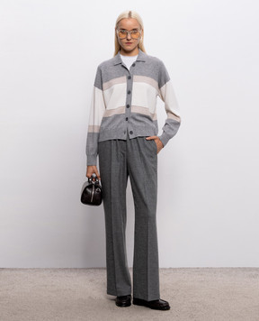 Peserico Cardigan made of wool, silk and cashmere A99864F12C9283