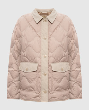 Woolrich Heritage beige down jacket CFWWOU1137FRUT2635