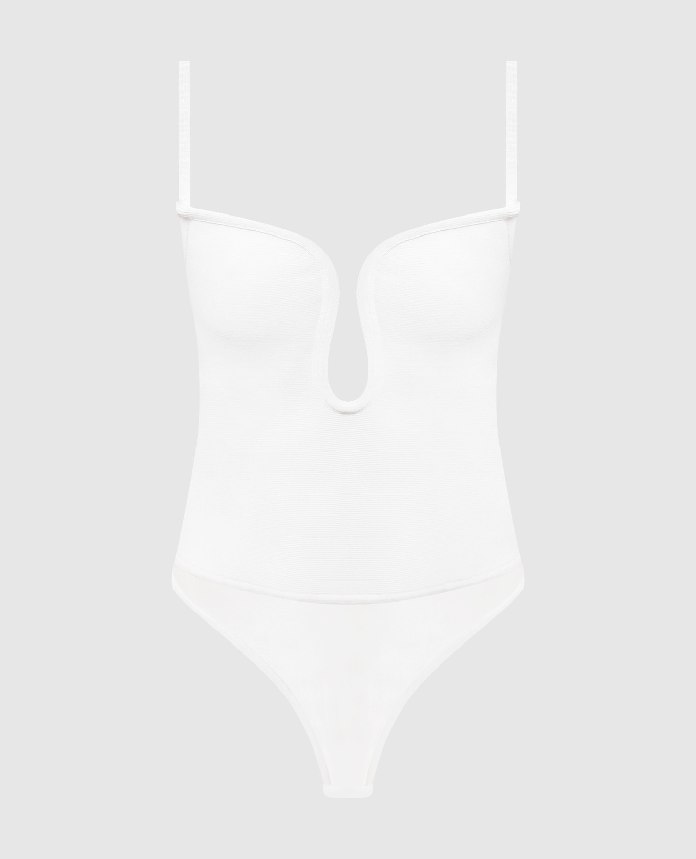 

White bodysuit Jules Herve Leger