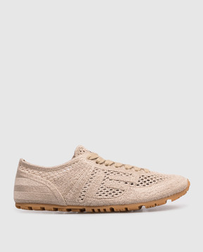 Balmain Beige Racer sneakers GN0VI770TCHR