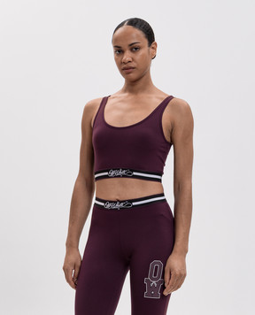 Off-White Purple top 2FA00391T