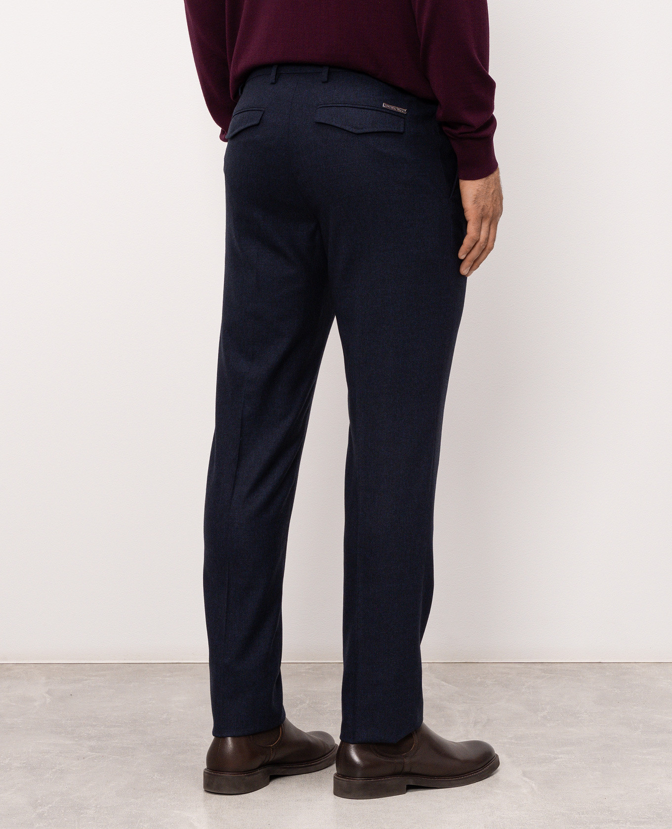 

Blue wool pants Stefano Ricci