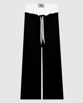 SSHEENA Puff black insulated track pants 26FWPUFFBTF26011
