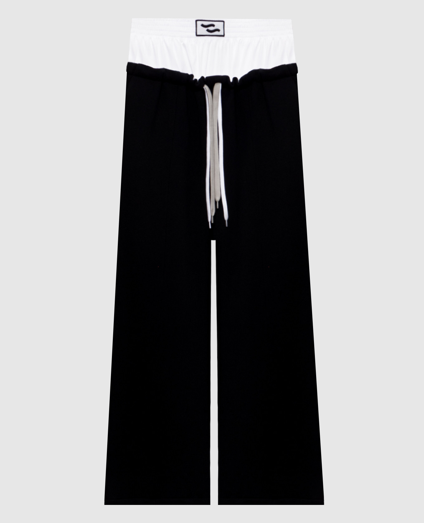 Zwarte, geïsoleerde joggingbroek