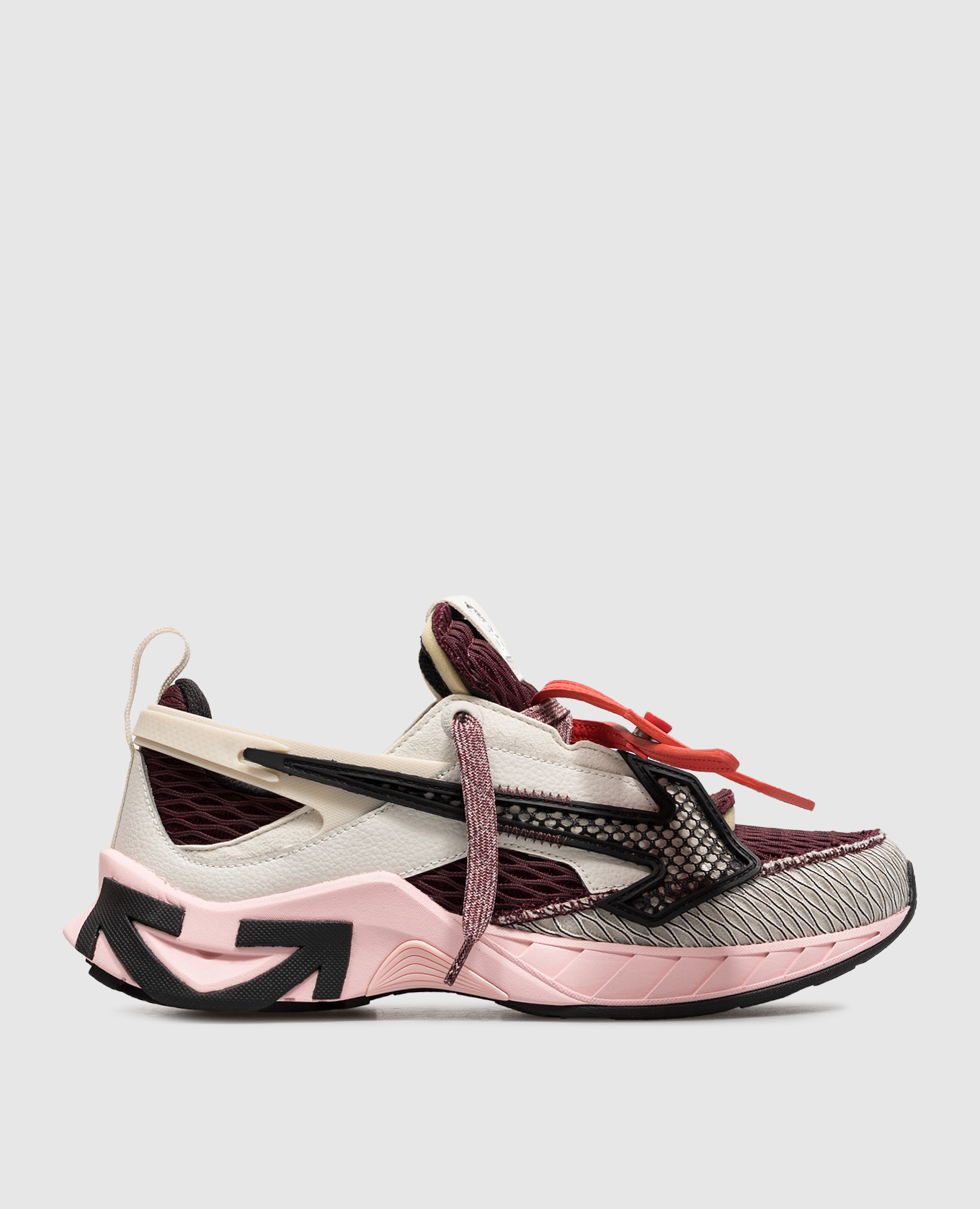 Burgundy Space Memo sneakers Off-White