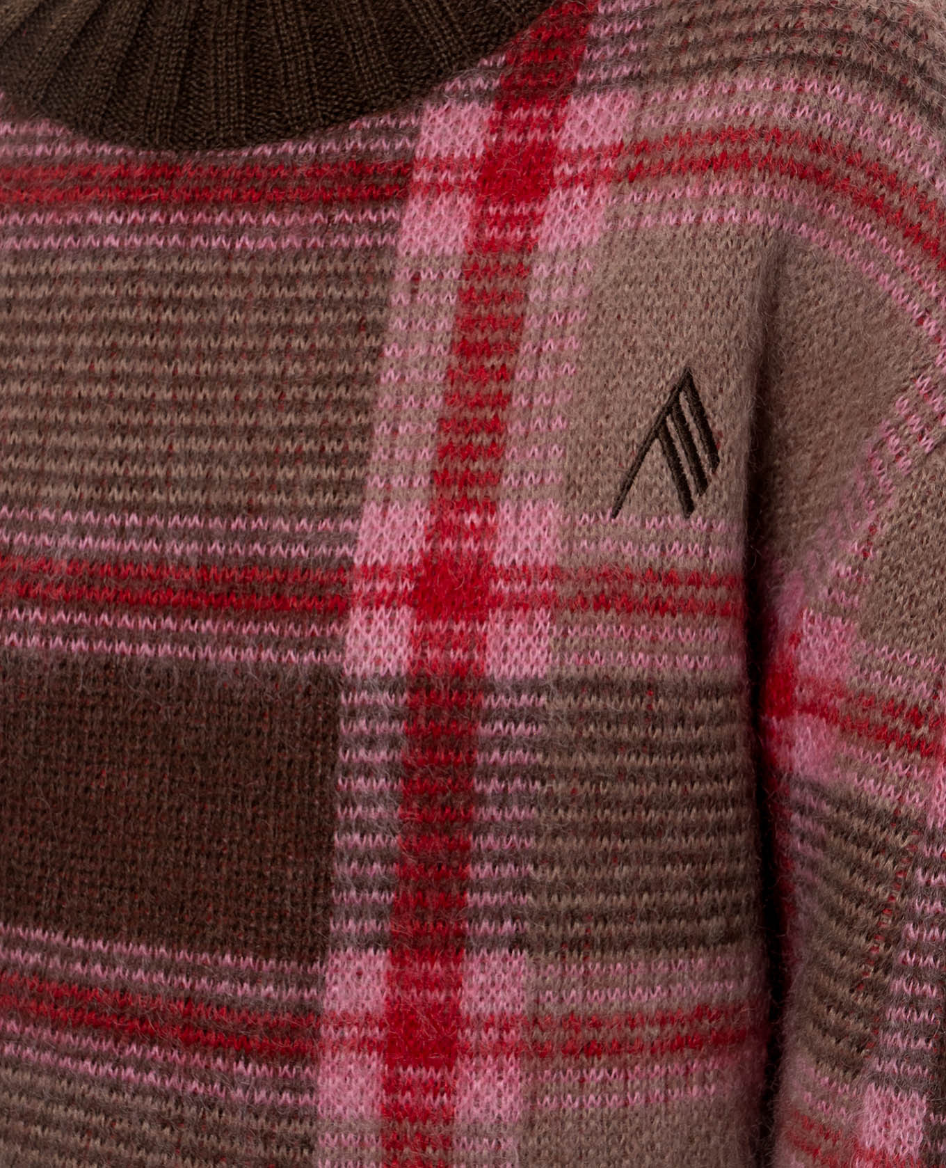 Checked wool sweater The Attico 5