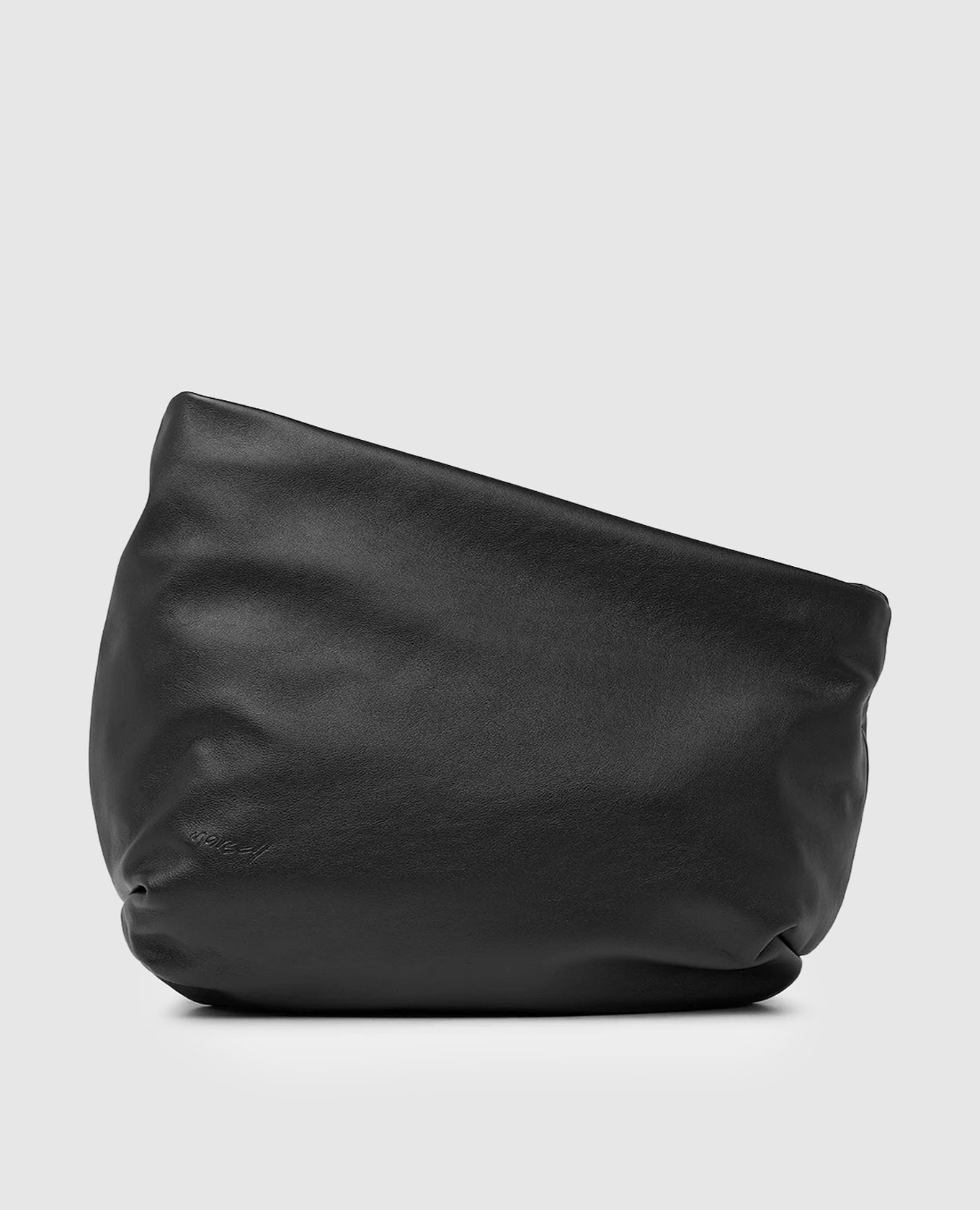 Black leather Fanta bag