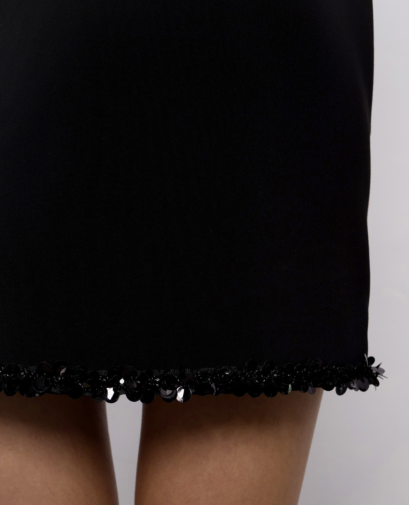 

Black mini dress with sequins Twinset