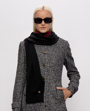 Dolce&Gabbana Black cashmere scarf FXR30TJBW2L