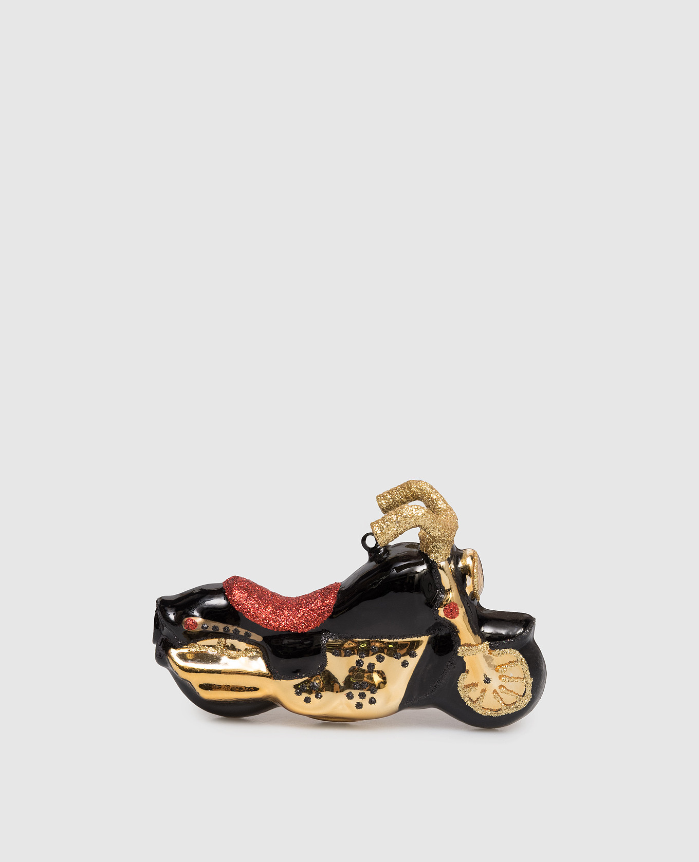 

Christmas tree toy Motorcycle Vondels, Black