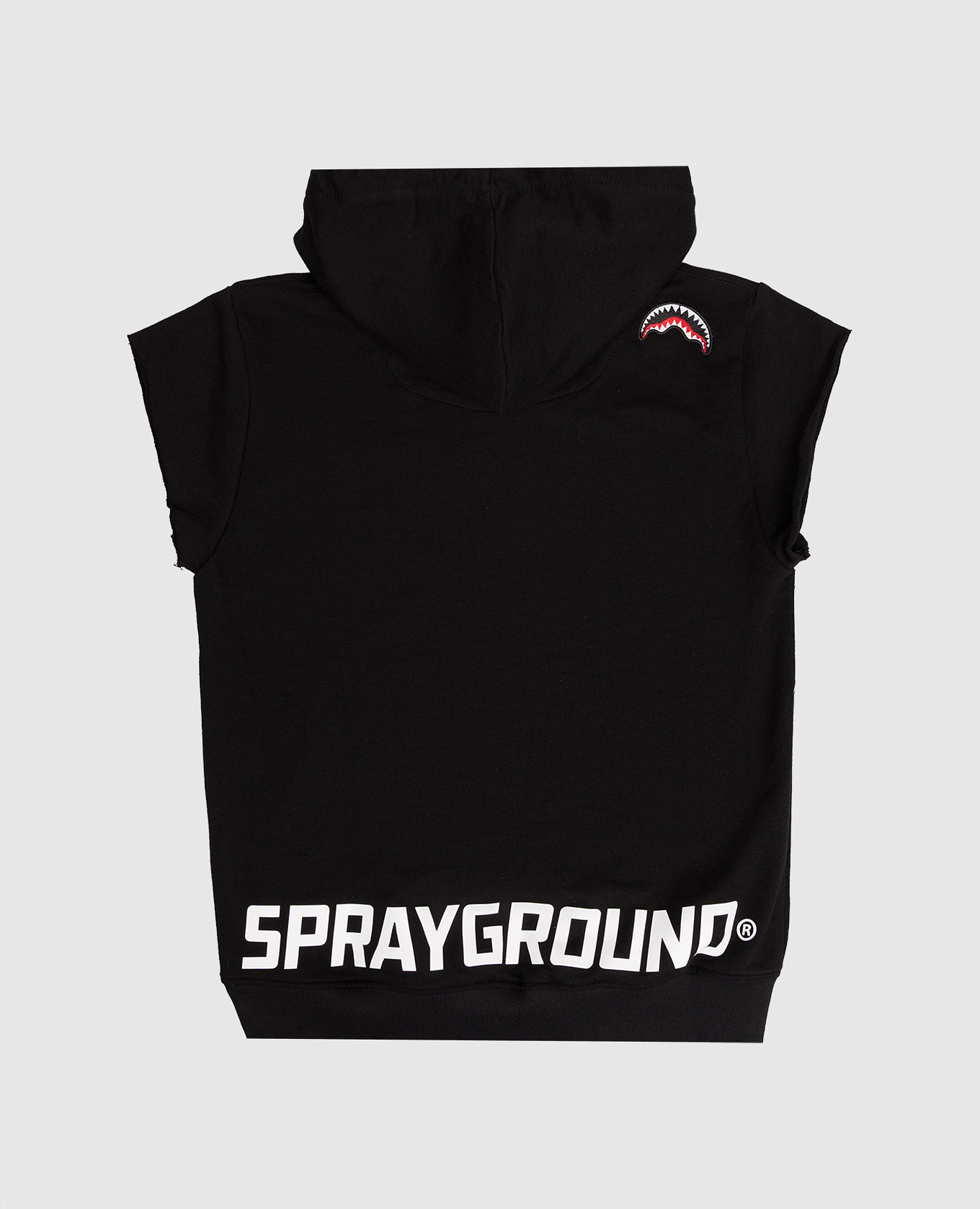 Children's black hooded vest Sprayground 2