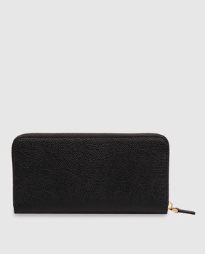 Valentino VLogo Signature Black Leather Wallet 9W2P0BB3SNP