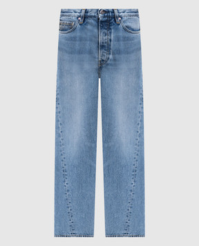 Toteme Blue jeans with a patch 231240741