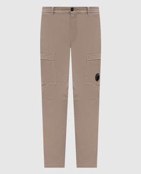 C.P. Company Gray cargo with logo patch MPA172A005529G