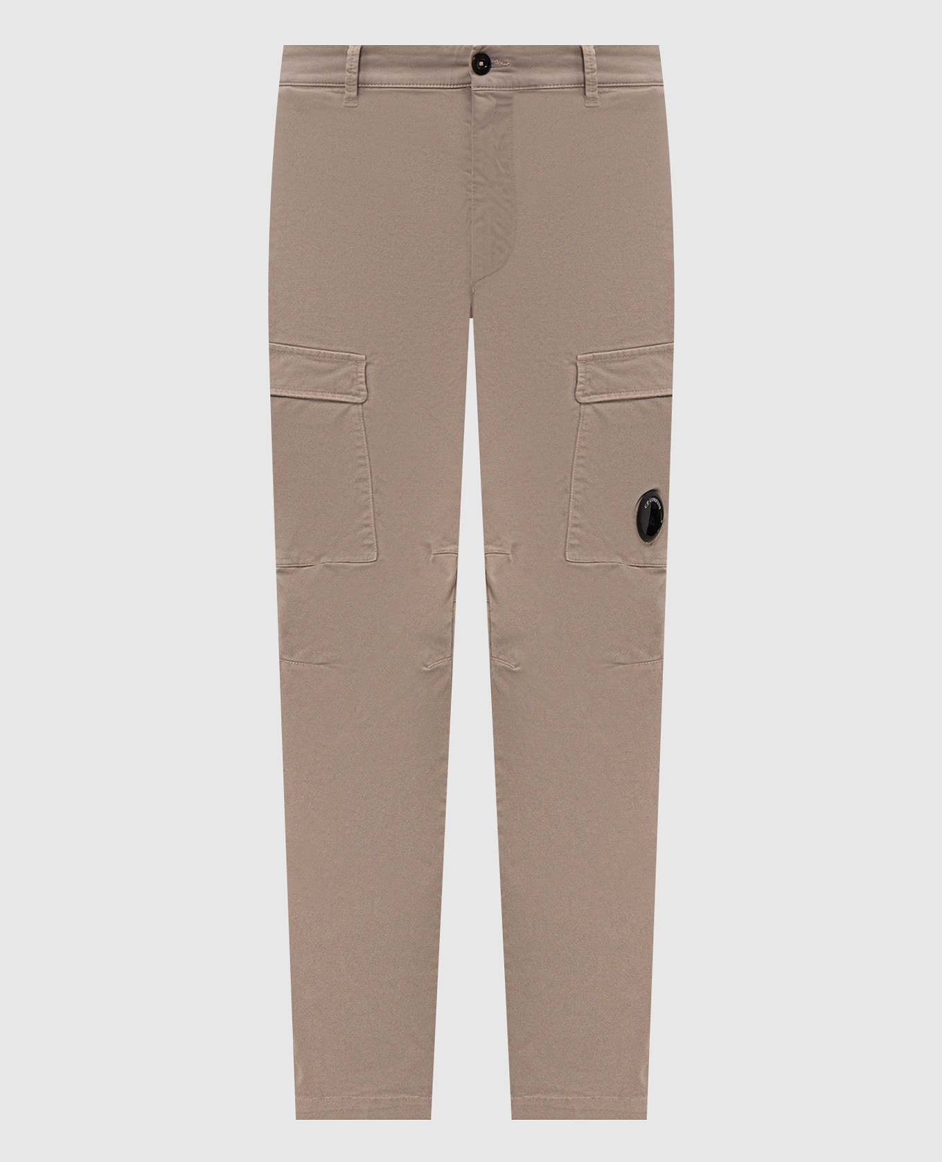 Gray cargo with logo patch C.P. Company