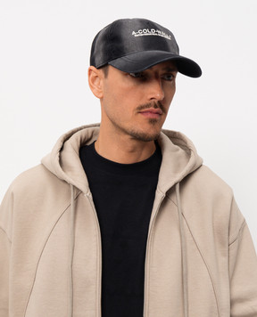 A Cold Wall Black cap with logo embroidery ACWUA239