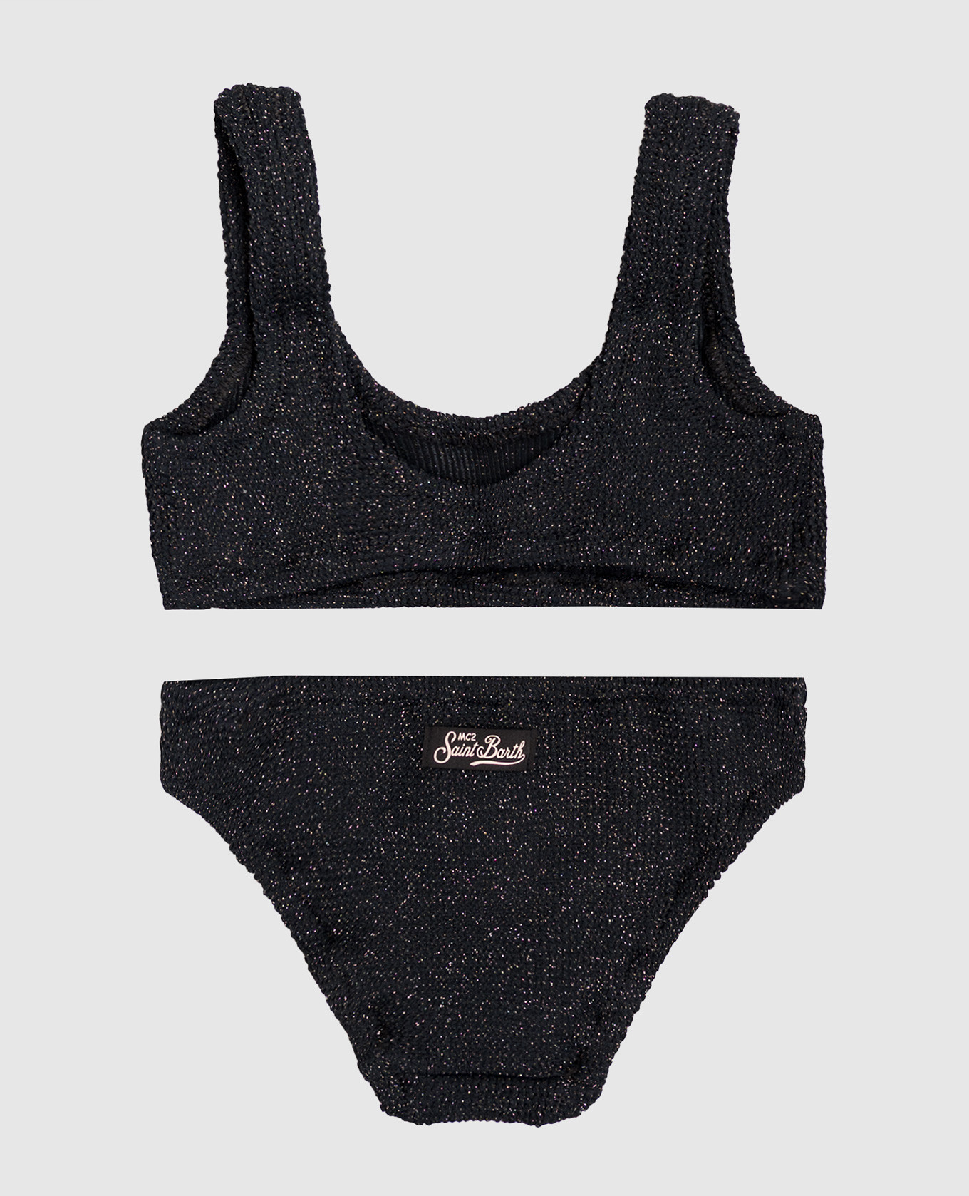 

Baker children's black swimsuit with lurex MC2 SAINT BARTH