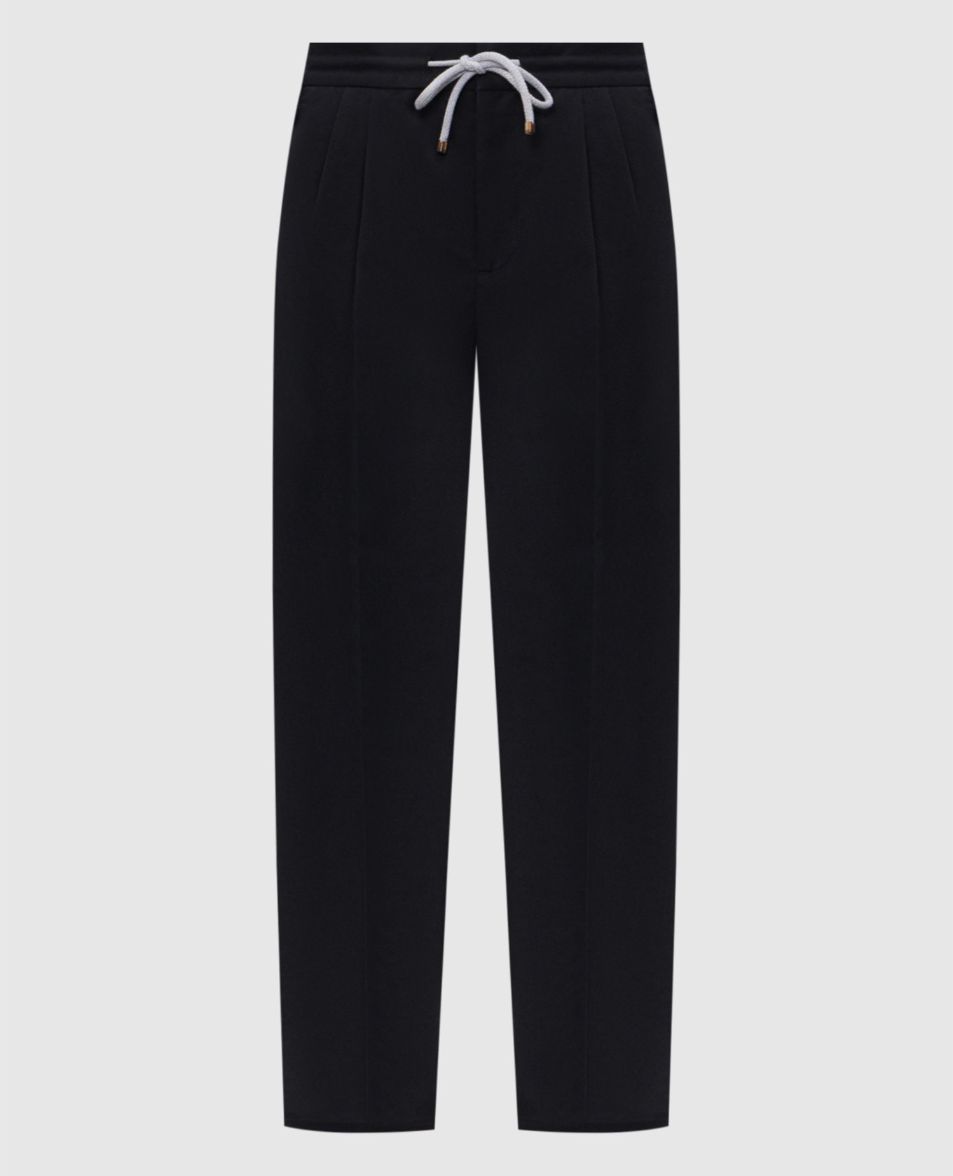 Navy blue linen pants