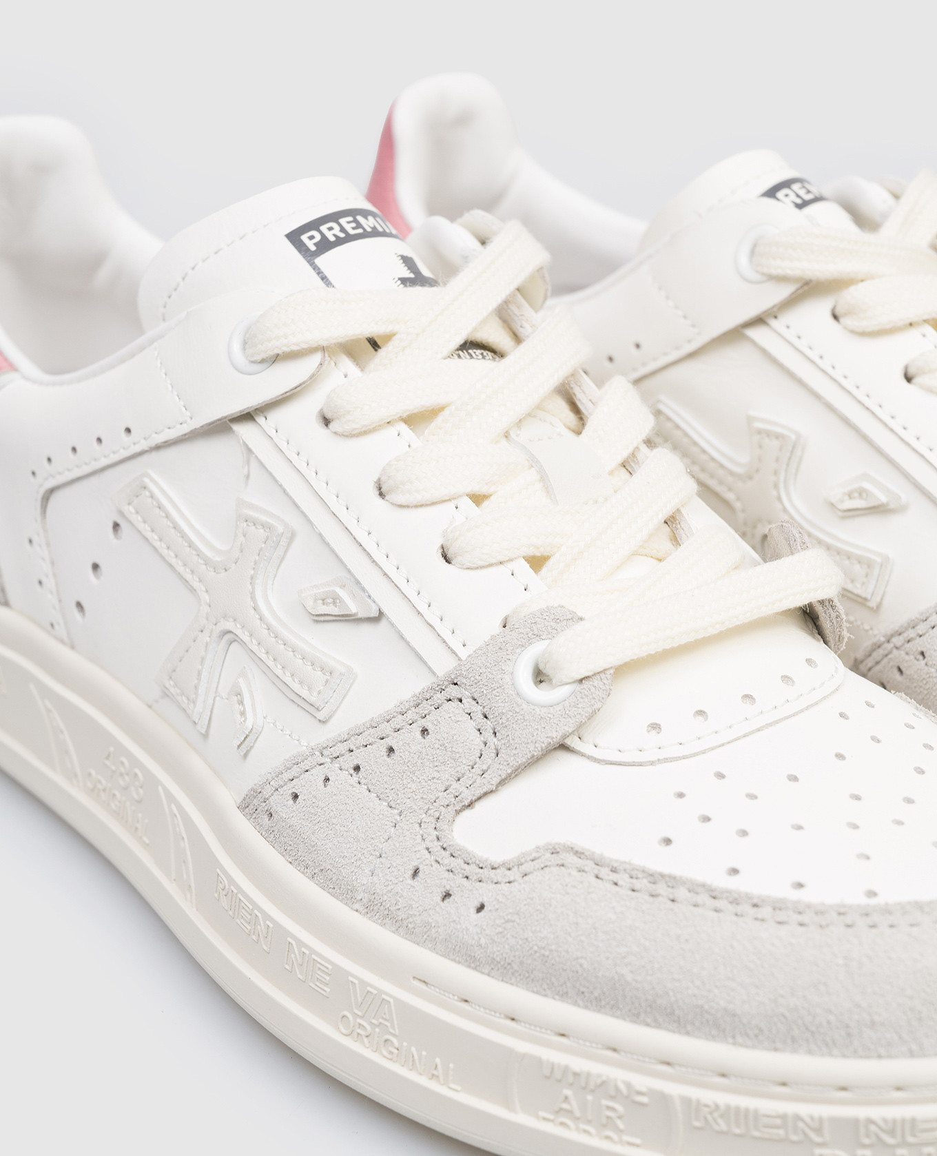 

Quinnd white leather sneakers Premiata