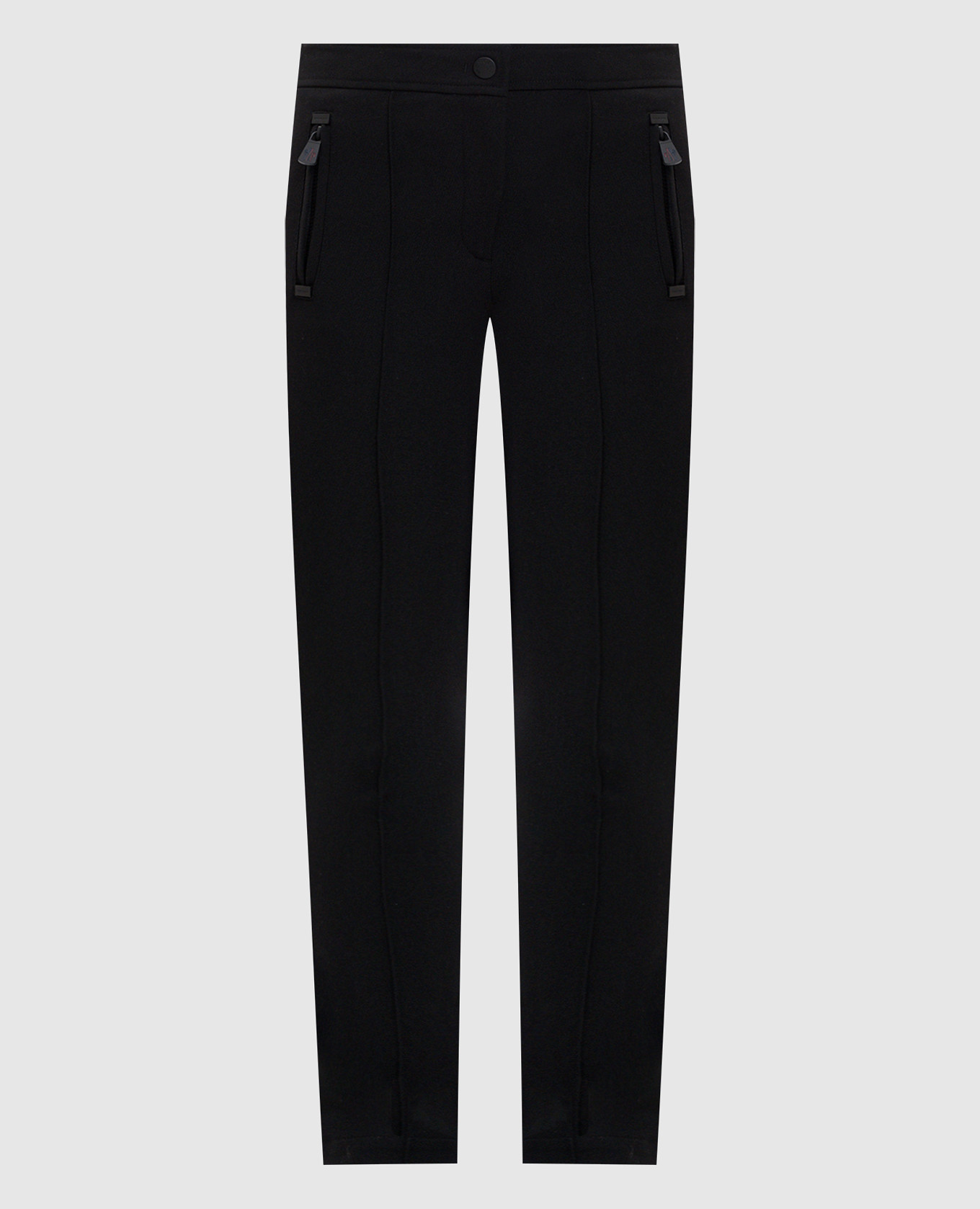 

Black insulated pants with logo Moncler Grenoble