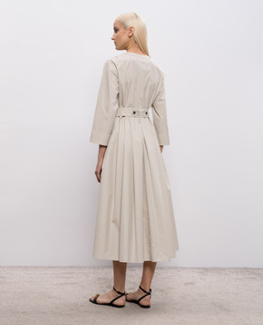 Max Mara GIORNO gray midi dress SMMGIORNO