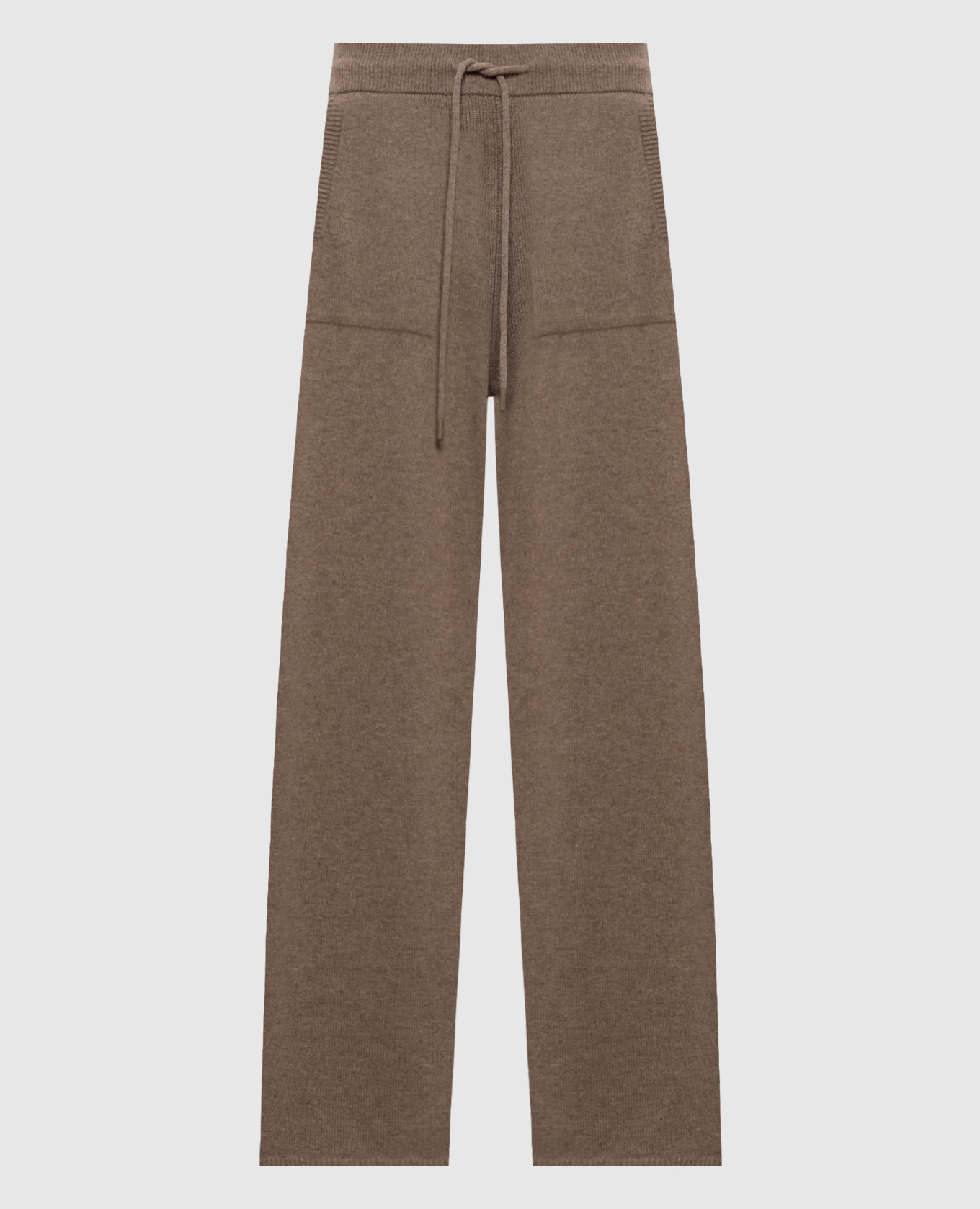 FIABE brown cashmere pants