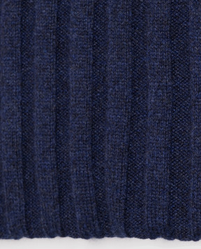 Brunello Cucinelli Blue cashmere scarf M2240819