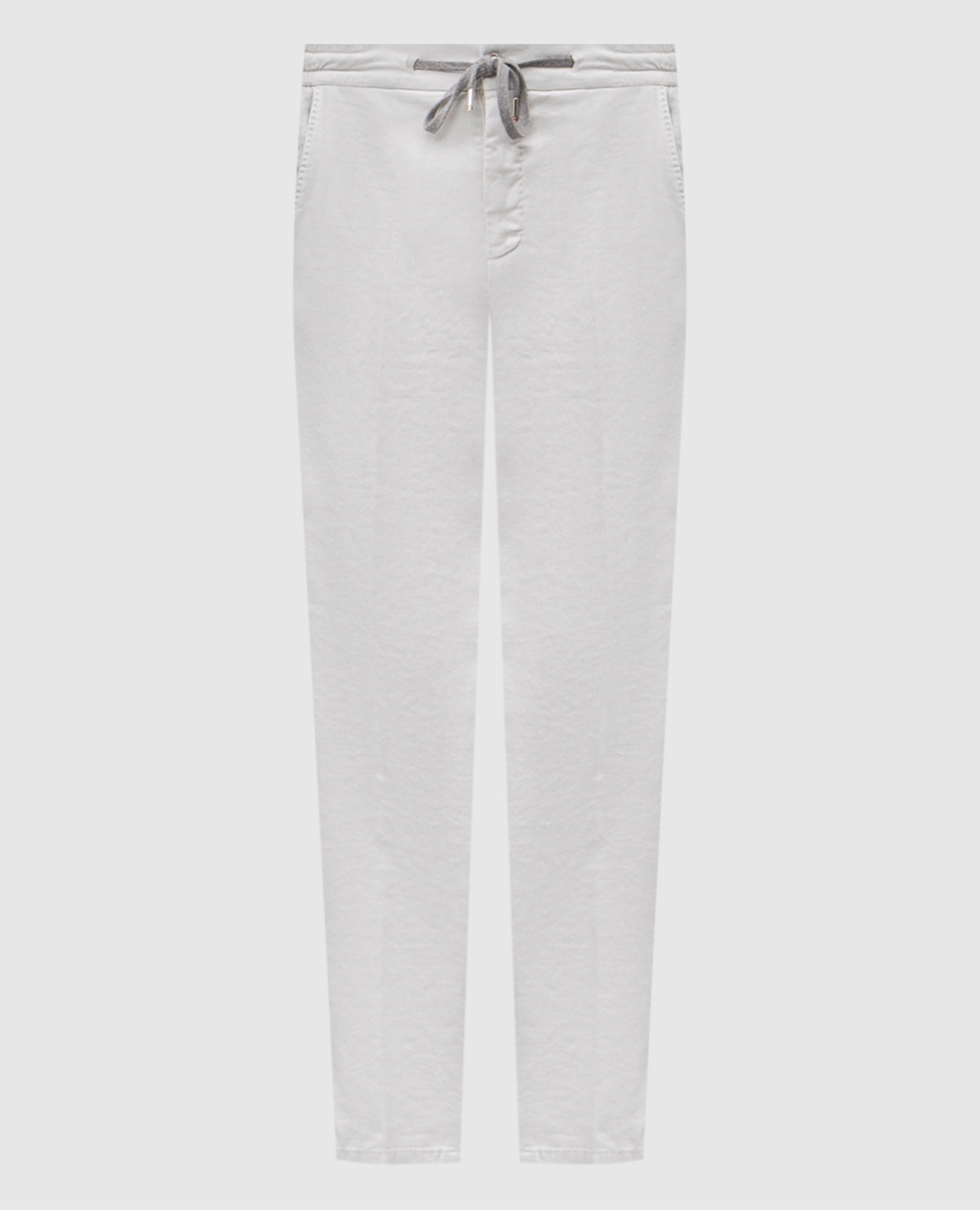 Gray linen pants