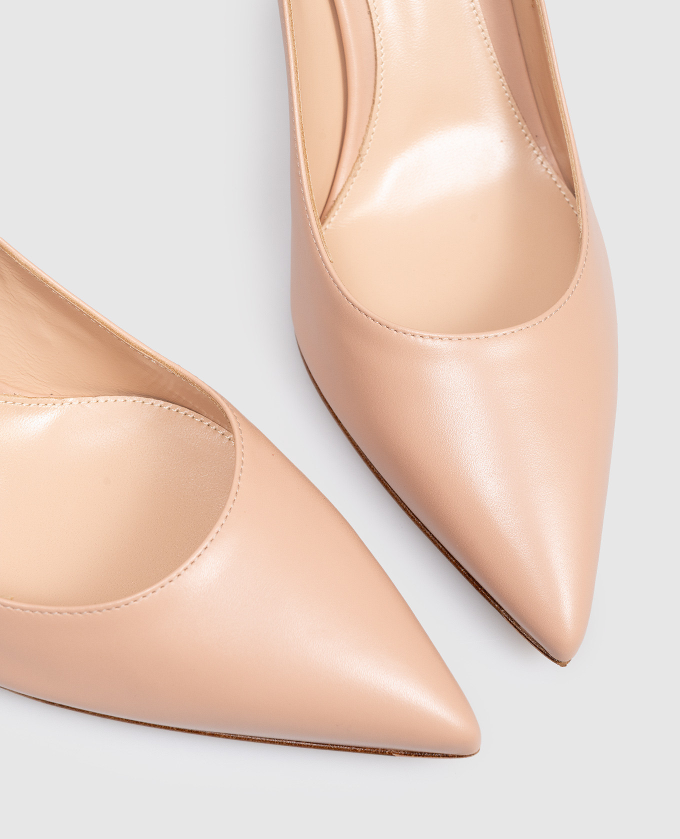 Gianvito beige leather shoes Gianvito Rossi 5