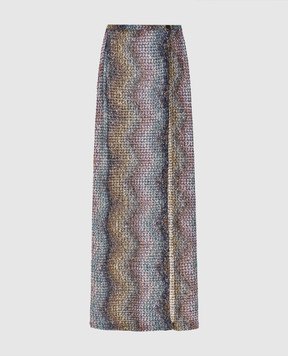 Missoni Beach skirt with lurex and sequins pattern MS26SH0ABC0065