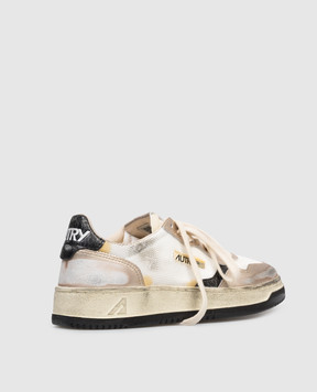 AUTRY White combination sneakers MEDALIST Super Vintage A1UNAVLWMS09
