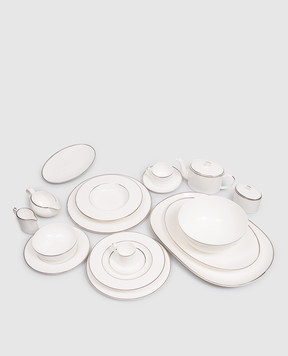 Geminiano Cozzi 1765 White porcelain sauceboat Ducale LGCMI3639071