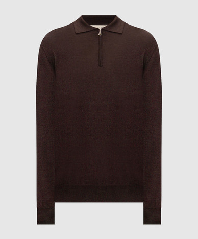 Brown polo
