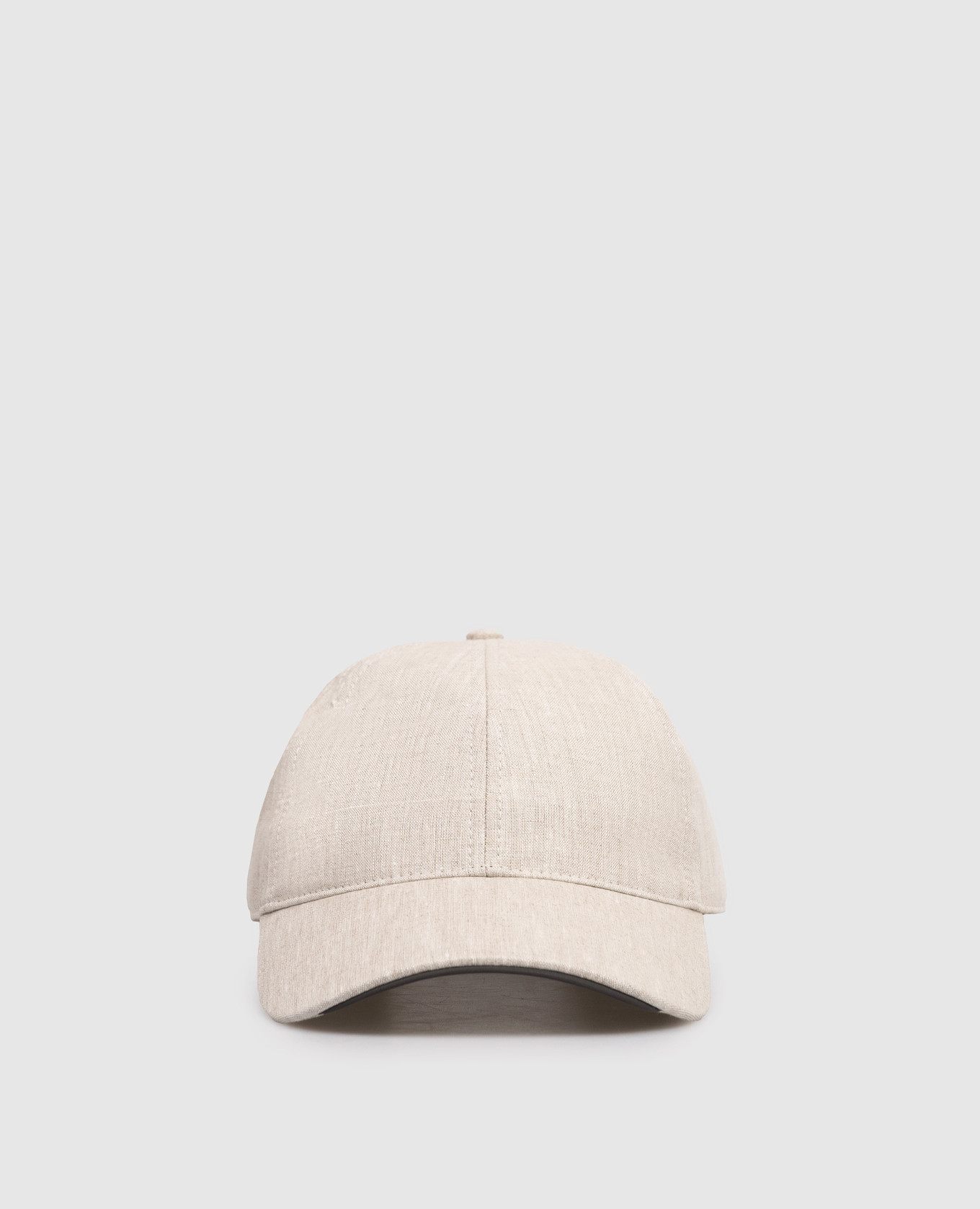 

Gray linen cap Sease, Grey